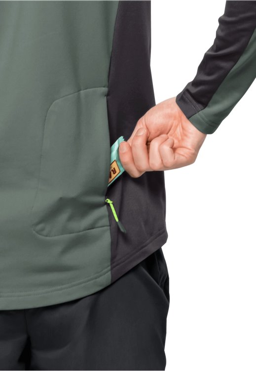 Collections Brand Jack Wolfskin Morobbia Fz M Hedge Green