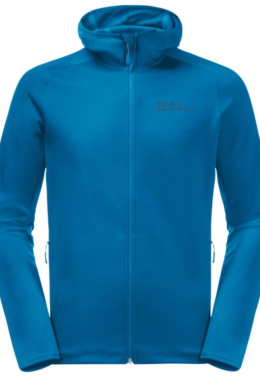 Baiselberg Hooded Fz M Blue Pacific Brand Jack Wolfskin Original