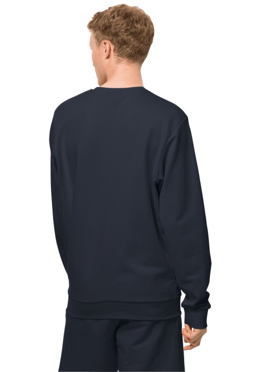 Night Blue Essential Crewneck M Fashion Brand Jack Wolfskin