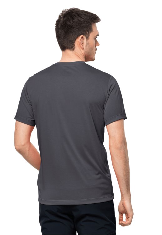 Brand Jack Wolfskin Ebony Hiking S/s Graphic T M Origin