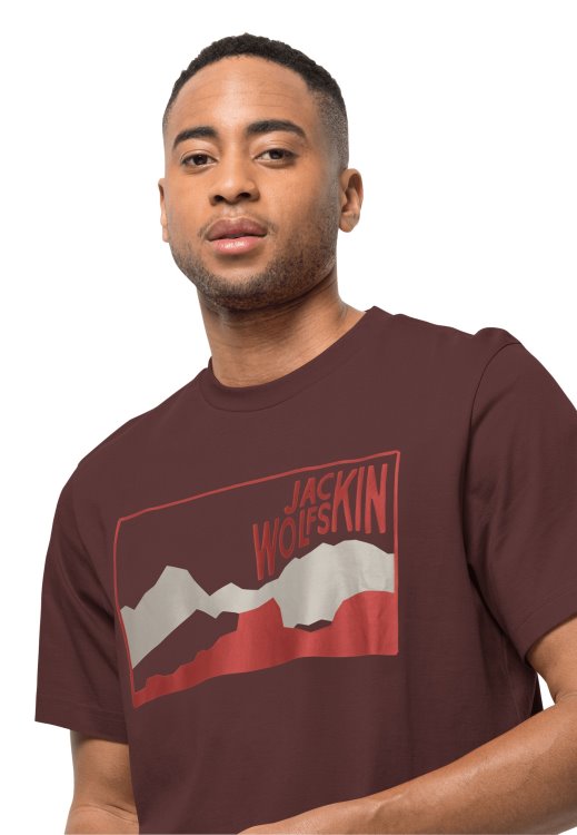Cordovan Red New Brand Jack Wolfskin Ausblick T M