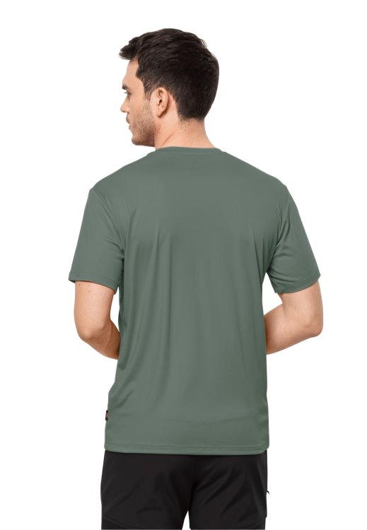 Origins Tech T M Hedge Green Brand Jack Wolfskin