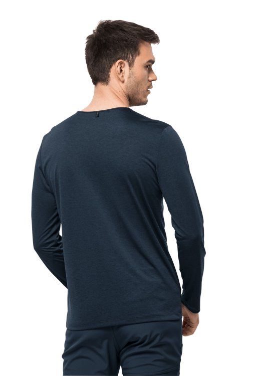 Pack & Go L/s M Brand Jack Wolfskin Night Blue Best