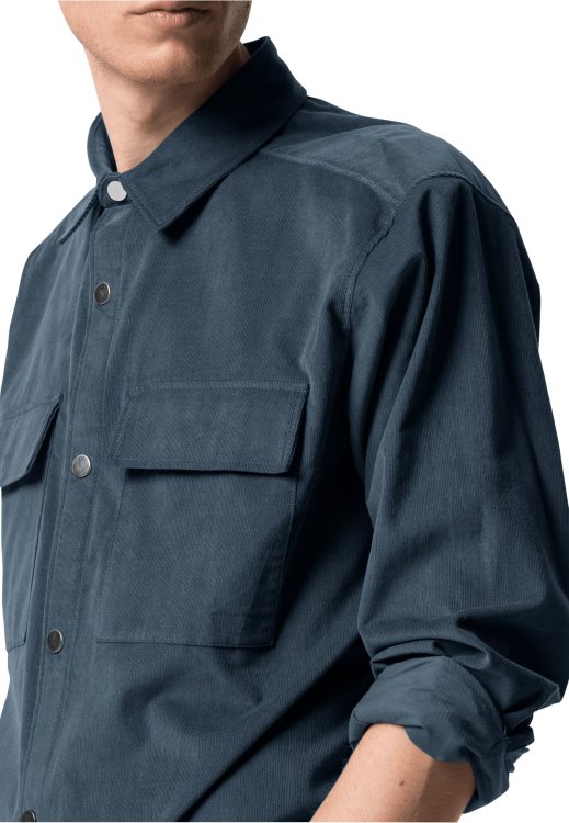 Best Brand Jack Wolfskin Slate Blue Nature Shirt M