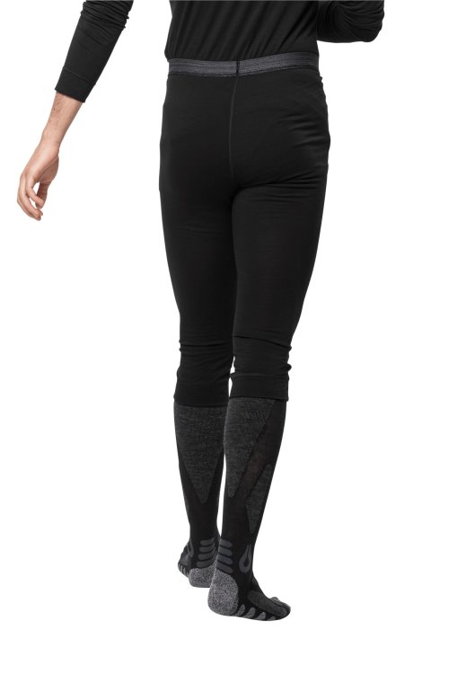Alpspitze Wool Pants M Original Black Brand Jack Wolfskin