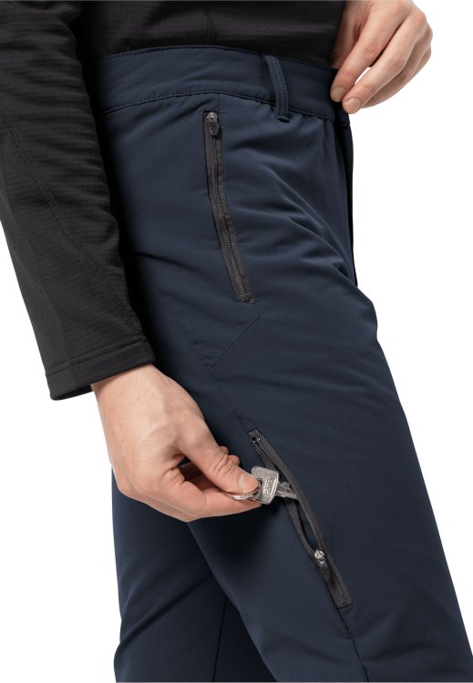 Night Blue Brand Jack Wolfskin Origin Activate Thermic Pants M