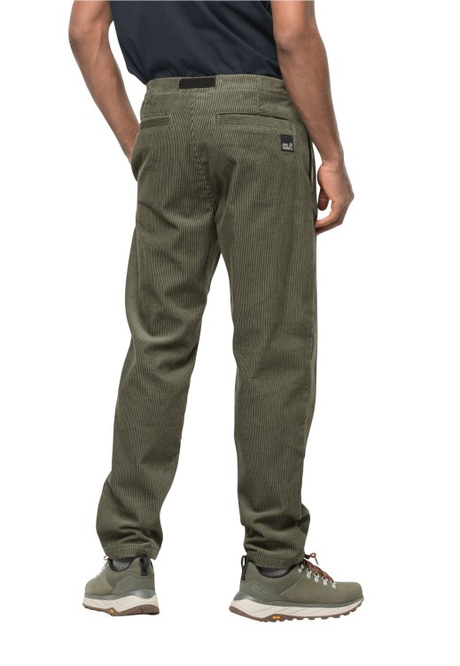 Nature Corduroy Pants M New Brand Jack Wolfskin Dusty Olive