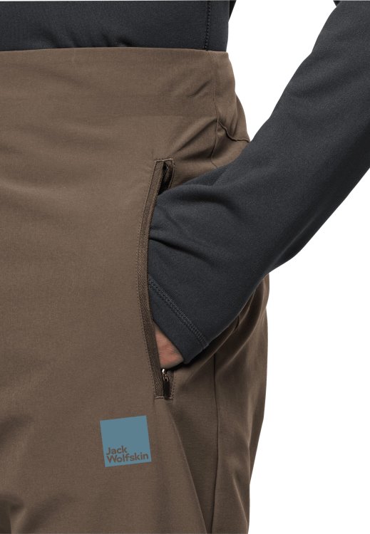 Bike Commute Wi Pants M Fashion Chestnut Brand Jack Wolfskin