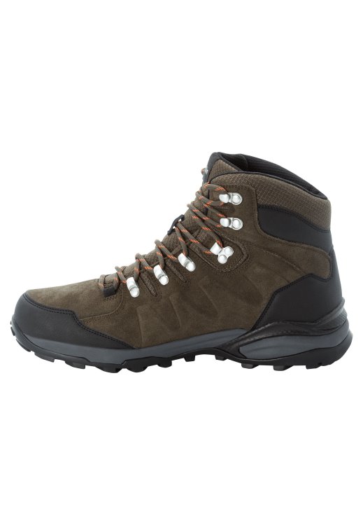 Khaki-Phantom Refugio Texapore Mid M Collection Brand Jack Wolfskin