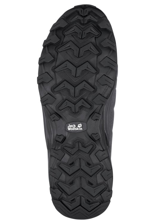 Origins Brand Jack Wolfskin Grey-Black Refugio Texapore Low M
