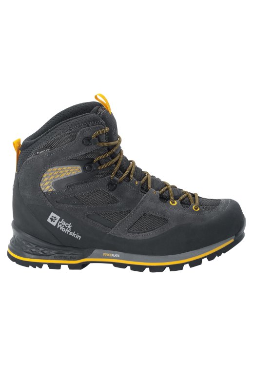 Brand Brand Jack Wolfskin Force Crest Texapore Mid M Black-Burly Yellow Xt