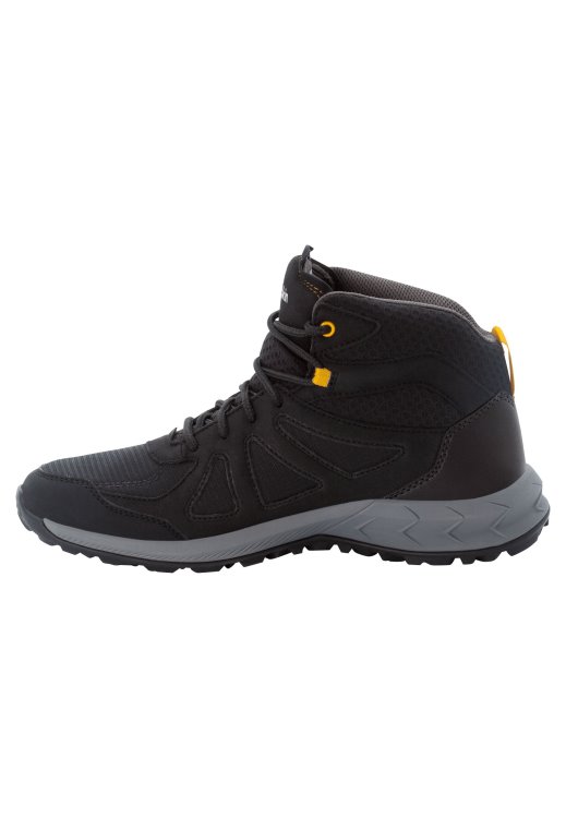Brands Black-Burly Yellow Xt Brand Jack Wolfskin Woodland 2 Texapore Mid M