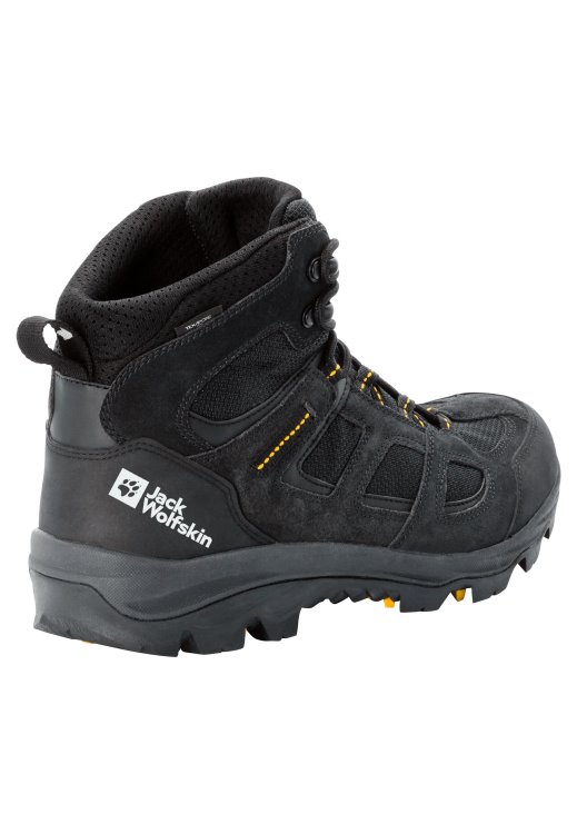 Brand Jack Wolfskin Black-Burly Yellow Xt Vojo 3 Texapore Mid M Origins