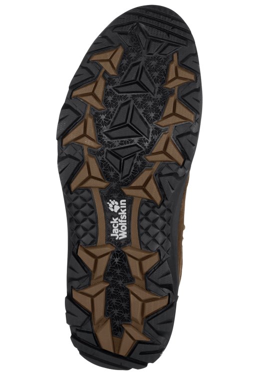 Brown-Phantom Brand Jack Wolfskin Vojo 3 Wt Texapore Mid M New