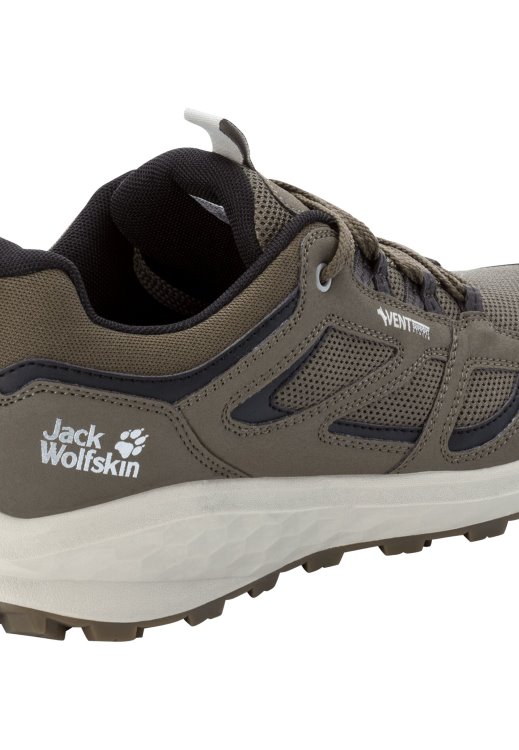 Best Khaki-Black Vojo 3 Vent Low M Brand Jack Wolfskin