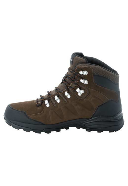 Refugio Texapore Mid M Origins Brown-Phantom Brand Jack Wolfskin