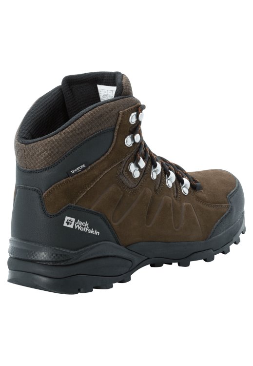 Refugio Texapore Mid M Origins Brown-Phantom Brand Jack Wolfskin