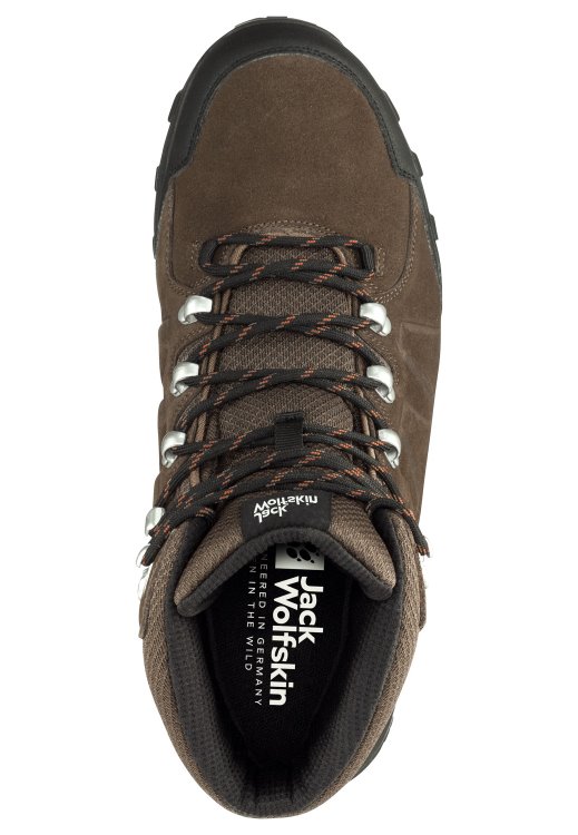 Refugio Texapore Mid M Origins Brown-Phantom Brand Jack Wolfskin