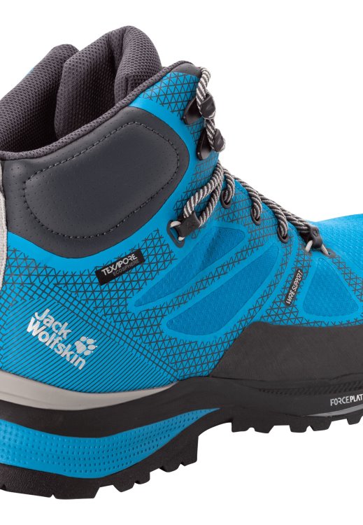 Blue-Lime Force Striker Texapore Mid M Brand Jack Wolfskin Origins