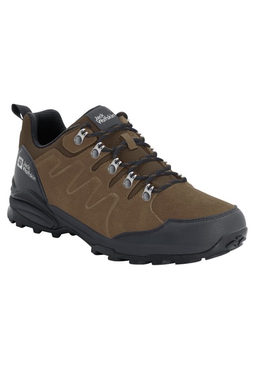 New Brown-Phantom Brand Jack Wolfskin Refugio Texapore Low M