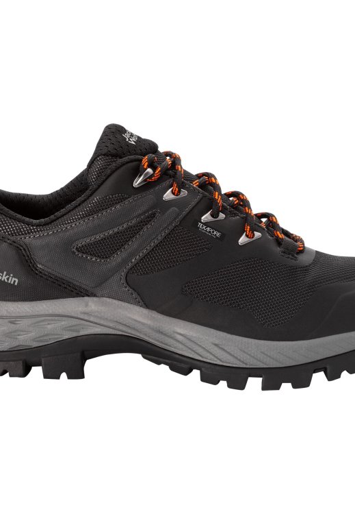 Rebellion Guide Texapore Low M Brand Jack Wolfskin Black-Orange Collection