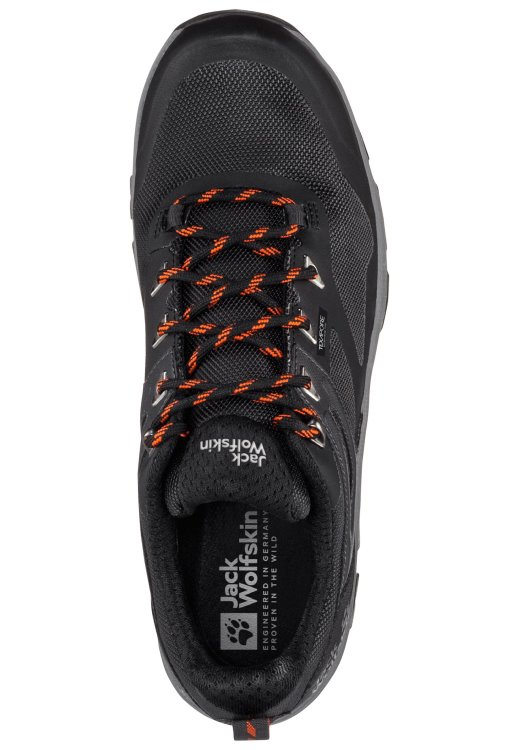 Rebellion Guide Texapore Low M Brand Jack Wolfskin Black-Orange Collection