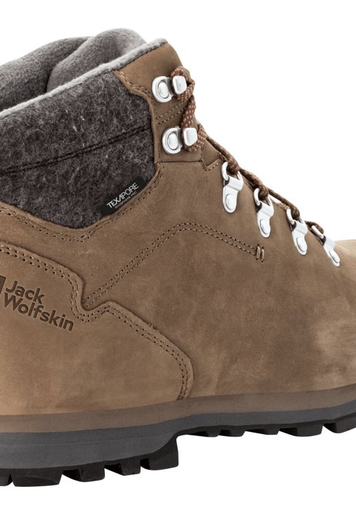 Brand Jack Wolfskin New Light Brown-Light Grey Thunder Bay Texapore Mid M