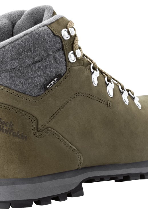 Brand Jack Wolfskin Thunder Bay Texapore Mid M Khaki-Grey Fashion
