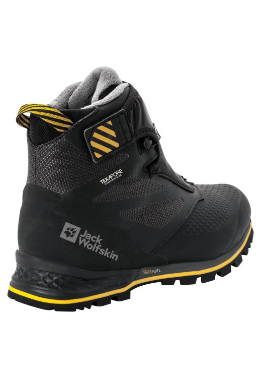 Black-Burly Yellow Xt Origins Brand Jack Wolfskin 1995 Series Texapore Mid M