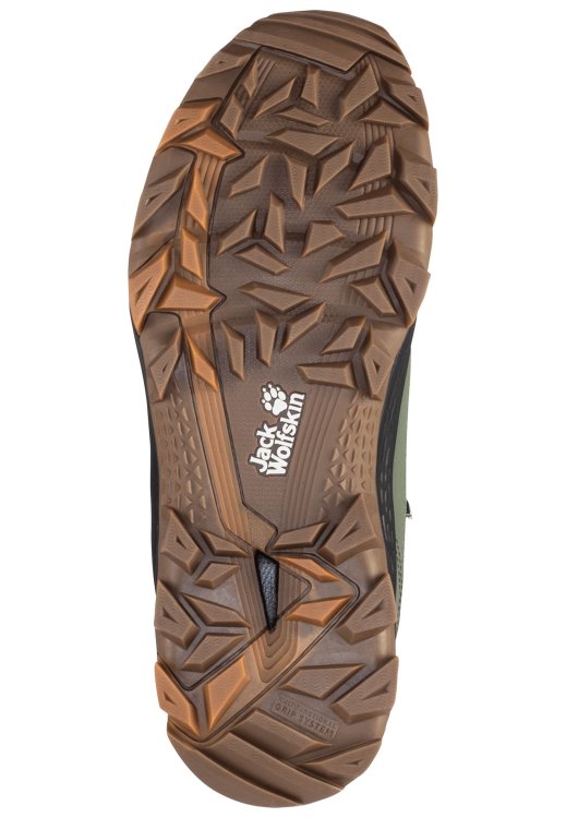 Khaki-Phantom Everquest Texapore Mid M Brand Jack Wolfskin