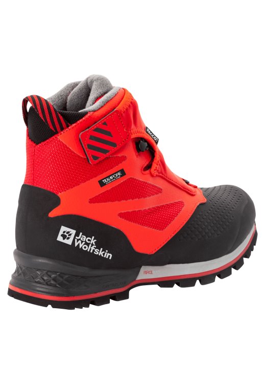 Hot 1995 Series Texapore Mid M Brand Jack Wolfskin Red-Black