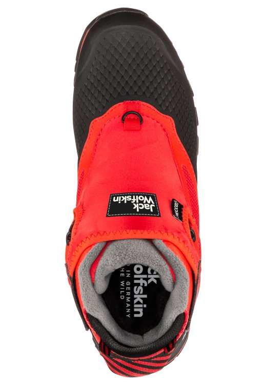 Hot 1995 Series Texapore Mid M Brand Jack Wolfskin Red-Black