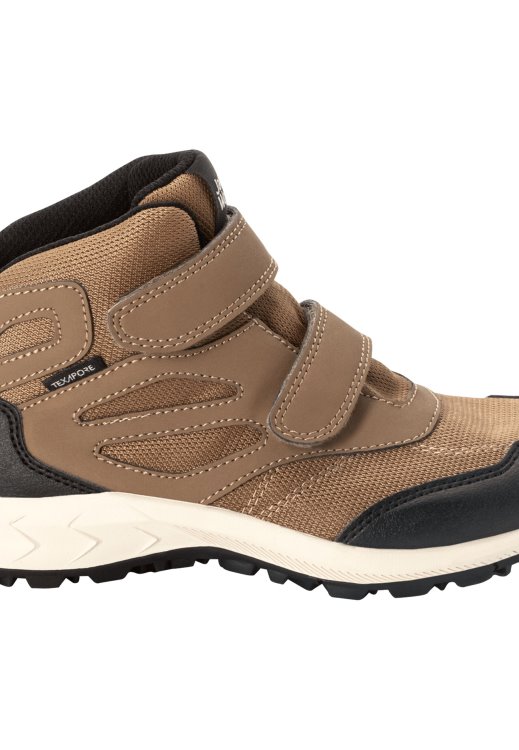Origins Brown-Phantom Woodland Texapore Mid Vc K Brand Jack Wolfskin