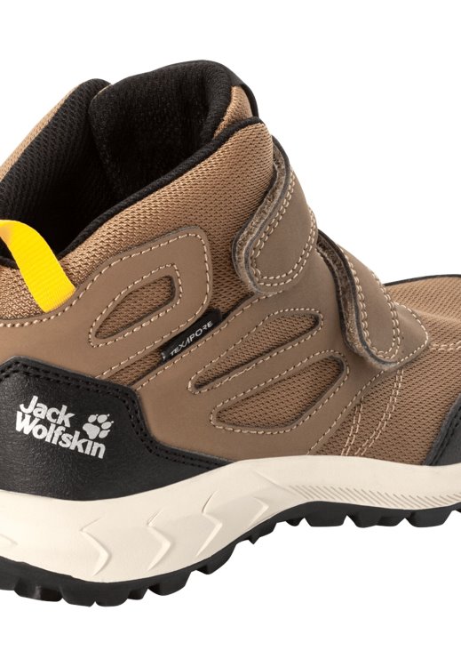 Origins Brown-Phantom Woodland Texapore Mid Vc K Brand Jack Wolfskin