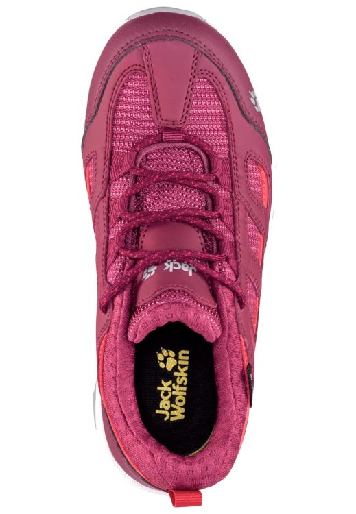 Vojo Texapore Low K Burgundy-Red Hot Brand Jack Wolfskin