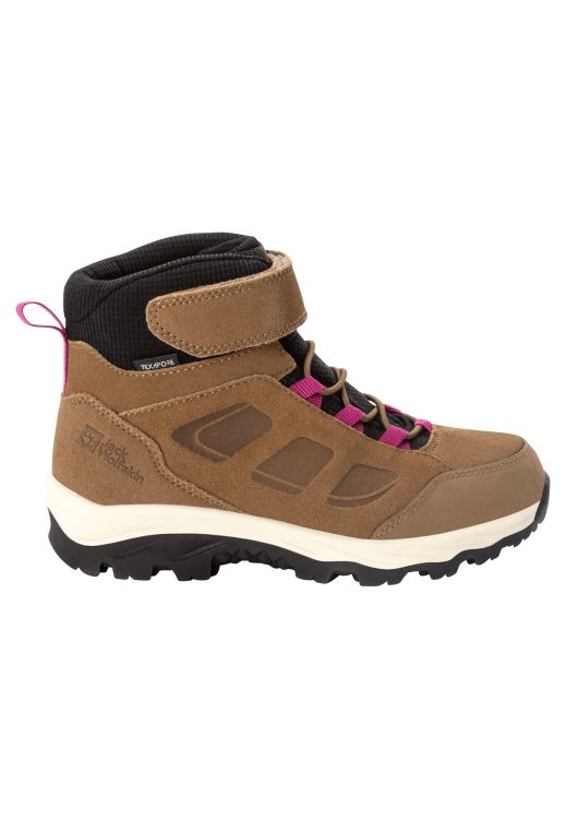 Vojo Lt Texapore Mid K Brand Jack Wolfskin Brown-Pink Original