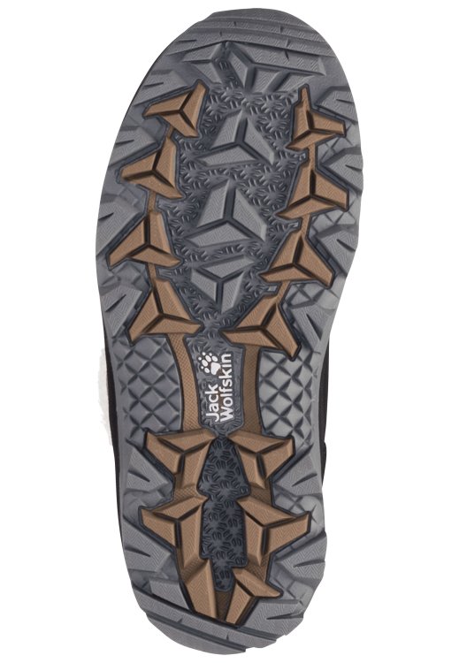 Brown-Black Vojo Shell Texapore Mid Vc K Brand Jack Wolfskin