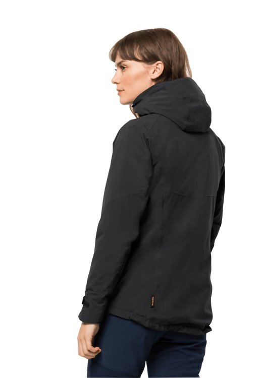 Black Brand Jack Wolfskin Feldberg 3in1 Jacket W Fashion