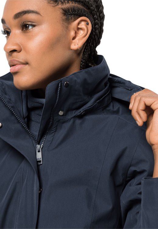 Night Blue Collection Brand Jack Wolfskin Ottawa Coat