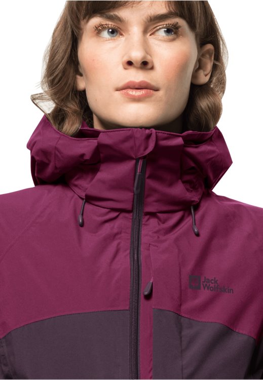 Best Grapevine Brand Jack Wolfskin Feldberg 3in1 Jacket W