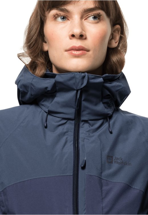 New Graphite Feldberg 3in1 Jacket W Brand Jack Wolfskin