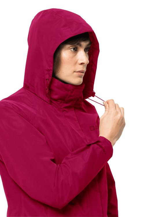 Geisshorn 3in1 Jacket W Cranberry Brand Jack Wolfskin Collections