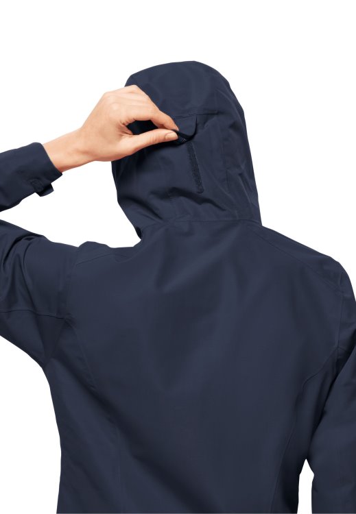 Besler 2l Jacket W Brand Night Blue Brand Jack Wolfskin