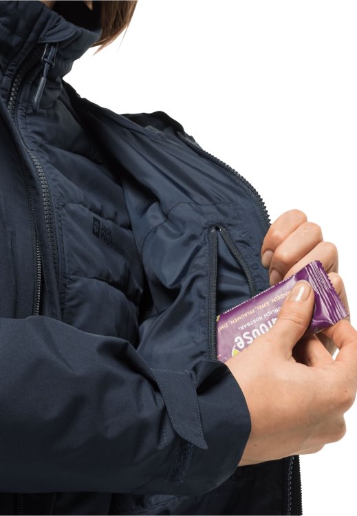 Brand Jack Wolfskin Night Blue Brands Glaabach 3in1 Jacket W