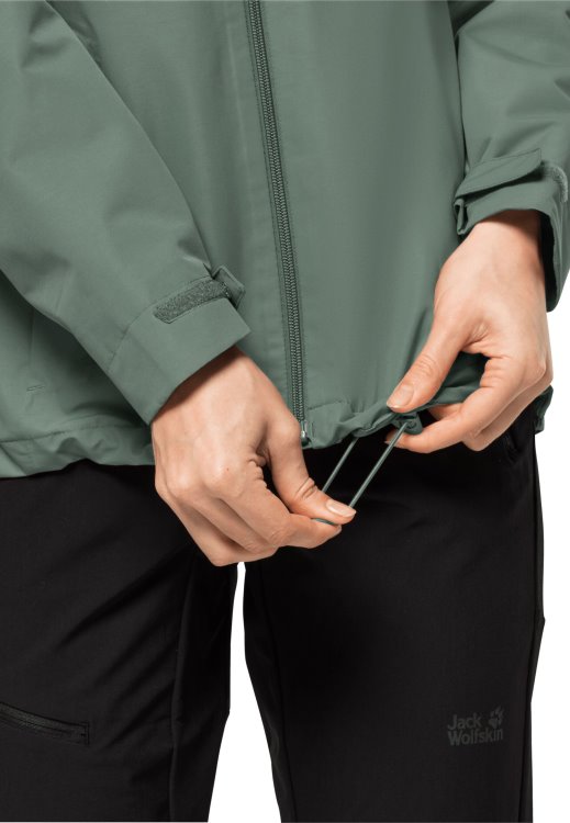Hot Besler 2l Jacket W Hedge Green Brand Jack Wolfskin