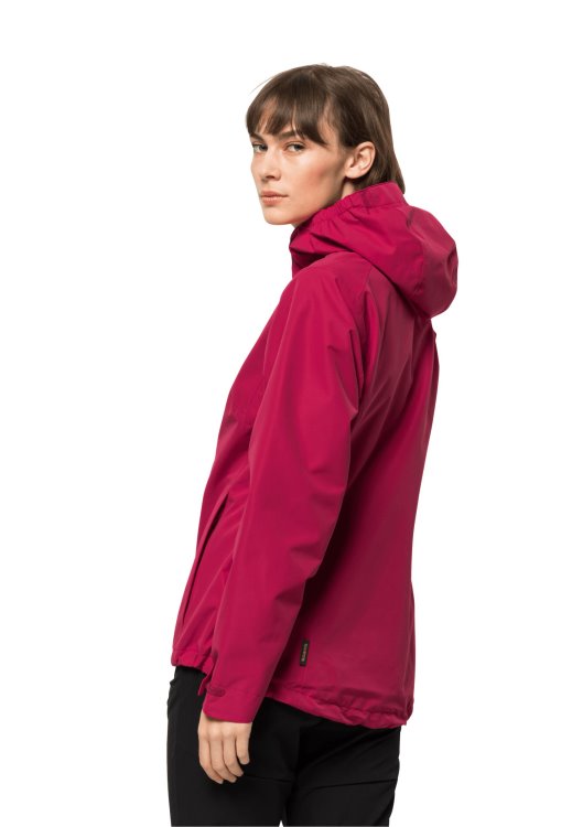 New Brand Jack Wolfskin Besler 2l Jacket W Cranberry
