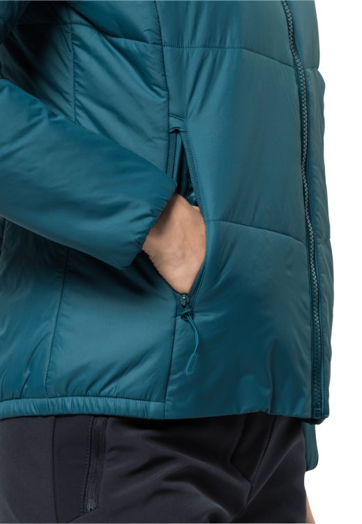 Fashion Blue Coral Brand Jack Wolfskin Bergland Ins Jacket W