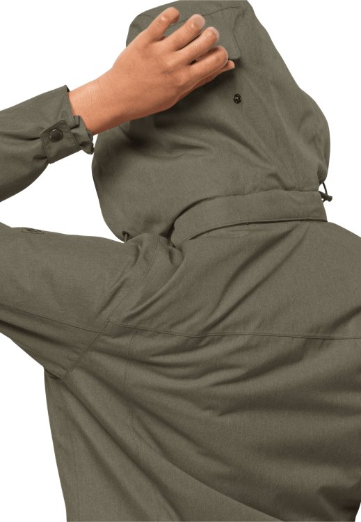 Best Park Avenue Jacket Brand Jack Wolfskin Dusty Olive