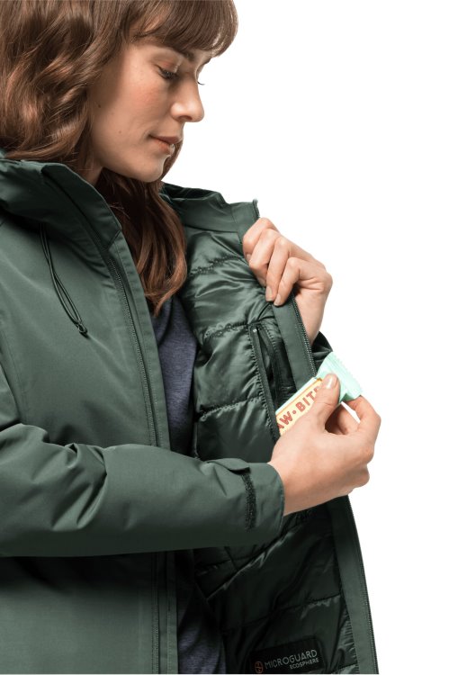 Origin Hedge Green Heidelstein Ins Jacket W Brand Jack Wolfskin