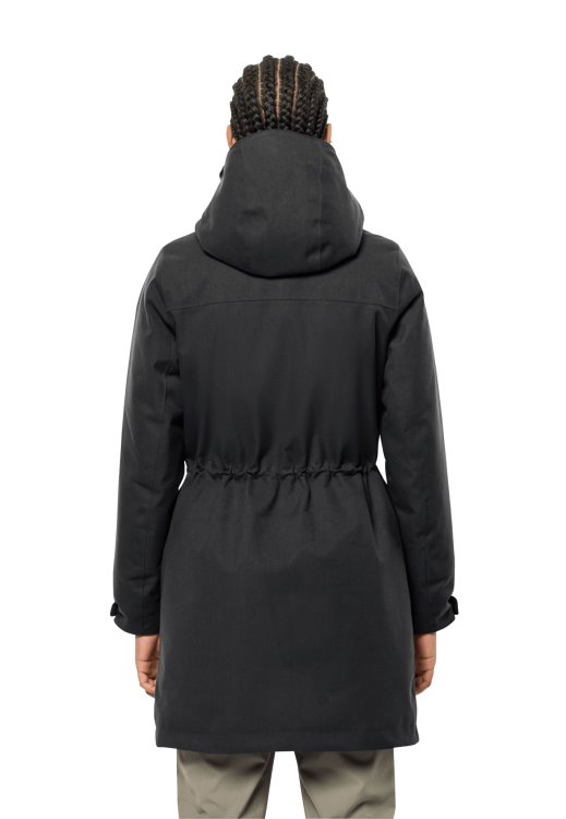 Fierce Wind Parka W Black Brand Jack Wolfskin